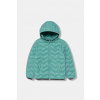United Colors of Benetton krátka detská bunda 2TWDCN04V.G.Stagionale tyrkysová 130