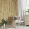 Nástenné panely, drevené, hnedé, PVC, 4,12 m²