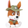 MASKOT Tlapkovej patroly 15 CM TRACKER 6066491 (PAW PATROL TRACKER MÄKKÝ MASCOT PLYŠOVÁ HRAČKA 15 CM CUDDLE SPIN MASTER)