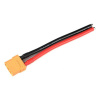 Revtec Pozlátený konektor XT-90 samica s káblom 10AWG 12cm