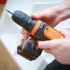 Black & Decker BDCDD12KB-QW vrtačka Rychloupínací Černá, Oranžová