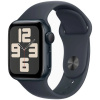 Apple Watch SE (2024) GPS 40mm Midnight Alu Case, Midnight Sport Strap M/L EU MXE93