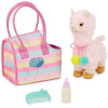 Pucci Pups Lama v kabelce Sparkly Stripes Bag