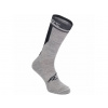 Alpinestars Merino 24 ponožky - Gray/black L