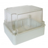 Tracon Transparentná vysoká montážna krabica 150x110x140mm IP55 MD151114T