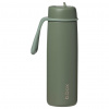 b.box Nerezová termofľaša so slamkou 690 ml - olive