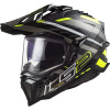 LS2 Helmets LS2 MX701 EXPLORER C EDGE GL.BLACK H-V YELL-06 - XXL