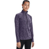 UNDER ARMOUR Dámske tričko s dlhým rukávom Tech 1/2 Zip - fialové (1320128-571)