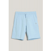 TEPLÁKOVÉ ŠORTKY GANT SHIELD COTTON SLUB SHORTS CALMING BLUE