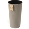 Lamela kvetináč Lilia ECO Dluto 19 cm sivý
