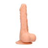 RealRock Dong 8 lifelike testicle dildo 20 cm natural