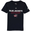 Dětské tričko Columbus Blue Jackets NHL Adidas Authentic Ice Veľkosť: Dětské L (11 - 12 let)