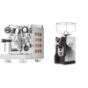 Rocket Espresso Appartamento, copper + Eureka Mignon Specialita, NX black