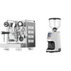 Rocket Espresso Appartamento, white + Eureka Atom Specialty 65, white