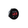 Digitálny voltmeter 5-48V červený