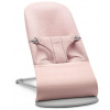 Dětské lehátko Babybjörn Bliss 3D Jersey Light Pink, světle šedá konstrukce (7317680061775)