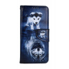 Puzdro TopQ Xiaomi Redmi Note 11S Flipové Odraz vlka 97885
