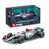 BBURAGO MODEL MERCEDES F1 W13 PERFORMANCE LEWIS HAMILTON 1:43