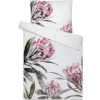 Mikroflanelové posteľné obliečky Botanika, zips - 140x200, 70x90 cm