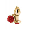 NS Novelties Rear Assets Rose Buttplug Small
