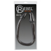 Rebel Double Plug - dvojité análne dildo čierne