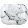 AppleKing mramorový obal z tvrdého plastu pre AirPods Pro - sivý - možnosť vrátiť tovar ZADARMO do 30tich dní