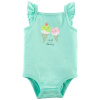 CARTER'S Body tielko Blue dievča NB/ veľ. 56