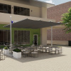Platinum Nepremokavá Harmonika - Pergola Maistra Farba: Graphite, Veľkosť: 3x4 m