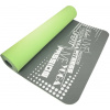 Podložka LIFEFIT YOGA MAT TPE, 183x61x0,5cm, dvouvrstvá, zeleno-šedá MAT-TPE02-01