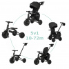 QPLAY Trojkolka Nova Max 5v1 Black, 10-72 mesiacov