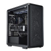 Cooler Master case MasterFrame 600 Black, Průhledná bočnice, ATX, 3x 140mm Fan, 1x 120mm Fan, Černá