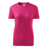 Tričko dámske MALFINI® Classic New 133 purpurová veľ. XS