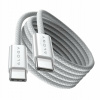 Kábel Alogy USB typ C - USB typ C 2 m biely