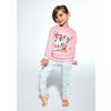 Dievčenské pyžamo Cornette 592/167 134/140 Ružová