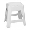 AQUALINE stolička kúpeľňová s úložným priestorom, plast, biela, 90902W