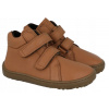 Topánky Froddo barefoot G3110263-2 hnedé na suchý zips R30