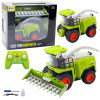 LEAN TOYS Kombinujte kombajn s diaľkovým ovládaním zberača kukurice RC 2.4G