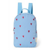STUDIO NOOS - Puffy Mini BACKPACK - batôžtek | Light Blue Hearts
