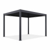 Záhradná pergola ELEGANCE AUTOMATIC 3x4 s osvetlením LED antracit - Gutroof