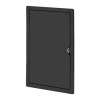 Revízne dvierka Virone ID-20/30/B, 200 x 300 mm ABS, čierne