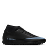 Nike Mercurial Superfly 10 Club Adults Astro Turf Football Boots Black/Blue 8.5 (43)