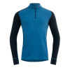 Devold Duo Active rolák se zipem pánský velikost XL barva blue/ink