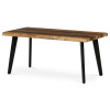 Autronic CT-F4412 OLW - Stôl konferenčný, 120x60x55 cm, MDF doska, dekor staré drevo, kov, čierny lak