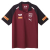 Puma Queensland Maroons 2024 Polo Shirt Adults Burgundy M