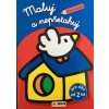 Maluj a nepřetahuj - modrá, ptáček- od 2 let