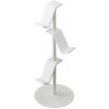 YAMAZAKI Stojan na herné ovládače Smart 5088, kov/plast, v.38,5 cm, biely