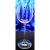 LsG-Crystal Skleničky na bílé víno 24 x Swarovski krystal ručně ryté broušené dekor Karla dárkové balení satén Erika-9718 260 ml 6 Ks.
