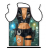 DIVJA Zástera Zástera sexy policajtka