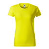 MALFINI Tričko Basic 134, krátký rukáv, dámské MAL-1349613 S Citronová