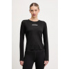 Tréningové tričko s dlhým rukávom Calvin Klein Performance LVGWF5K201 čierna XS